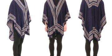 Ladies Winter Ponchos