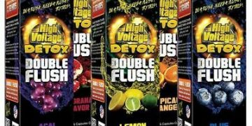 High Voltage Detox Double Flush Acai Grape